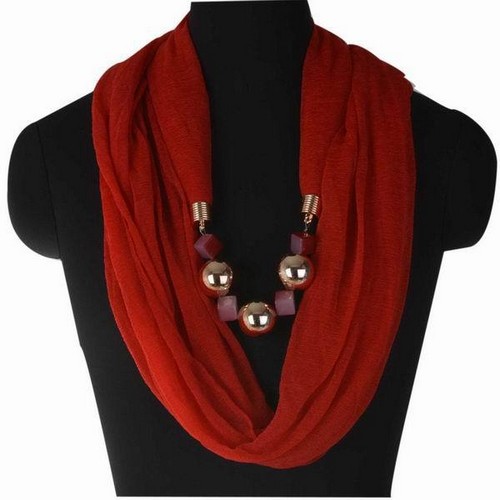 Foulard bijoux