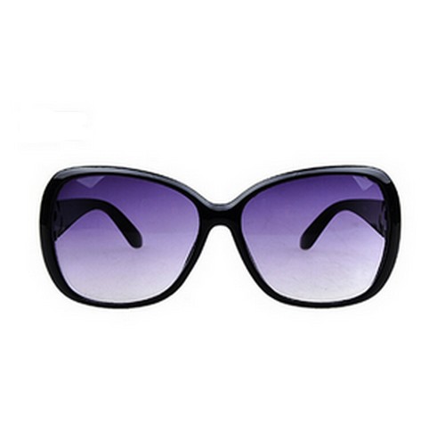 Lunettes de soleil UV 400 noir brillant