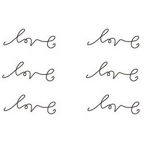 Tatouage "Love"