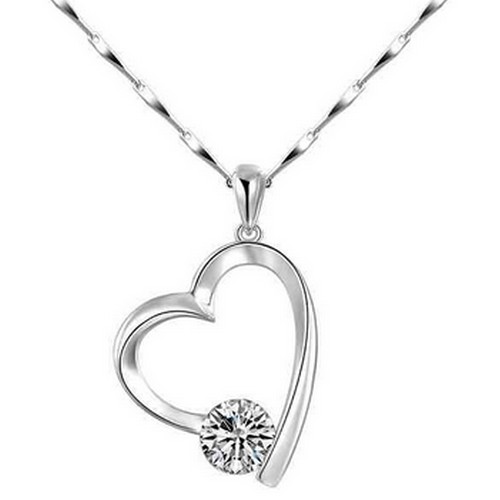 Collier pendentif coeur